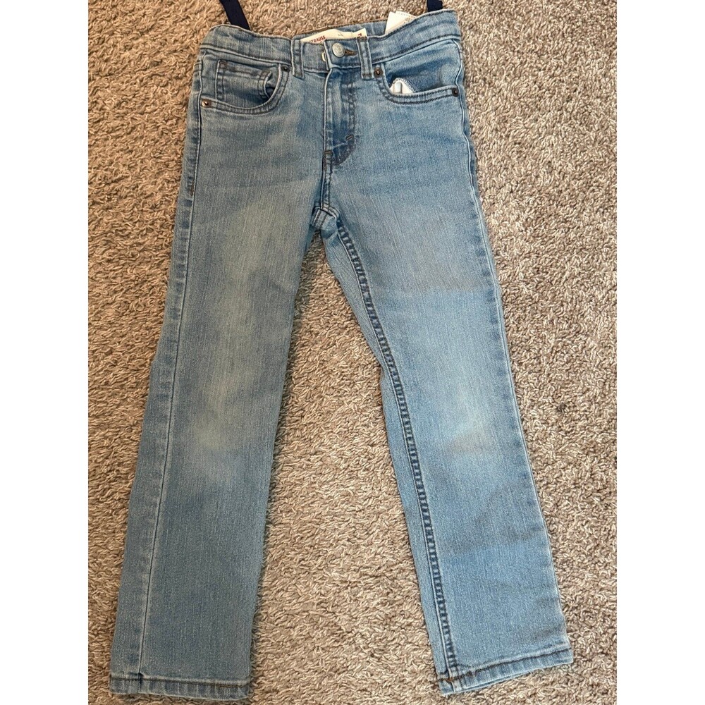 Boys Levi Strauss Signature Jeans Size 7 Slim Fit